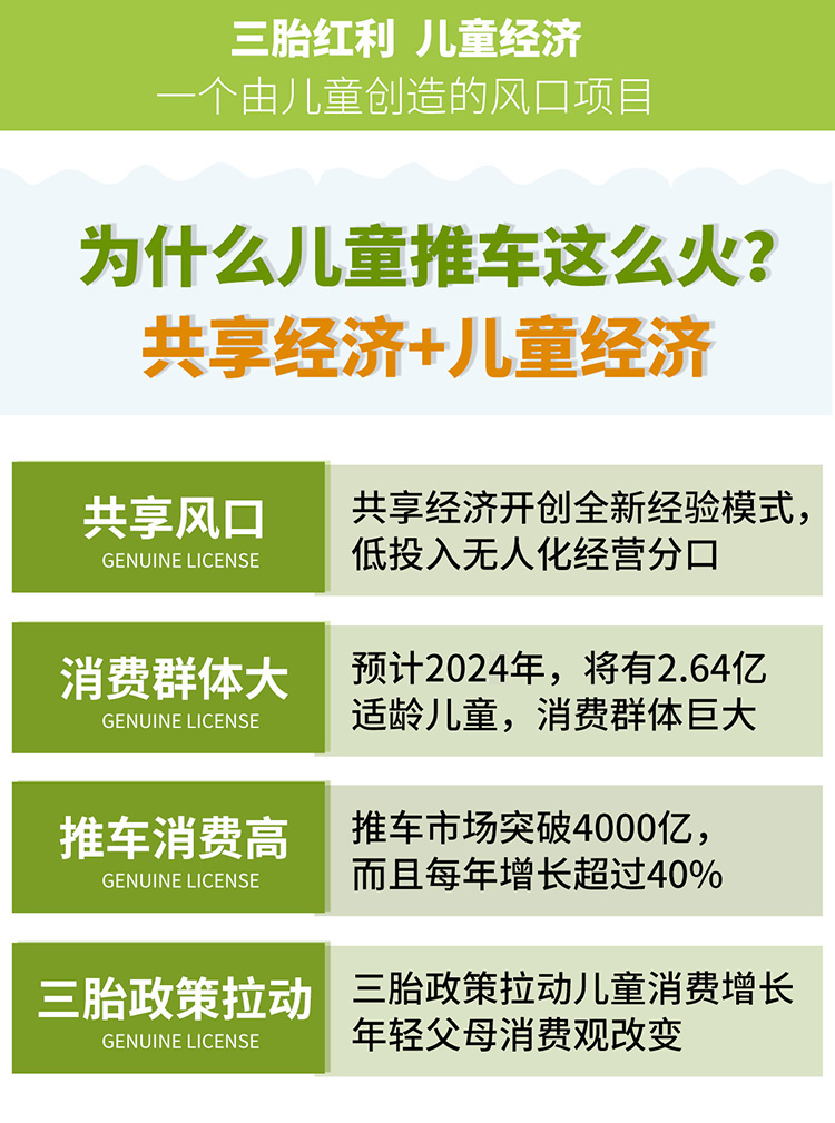共享兒童推車